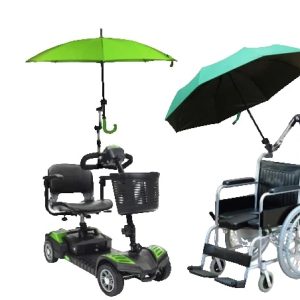 Adjustable Umbrella Holder For Wheelchairs Scooters Prams Walkers Rollators