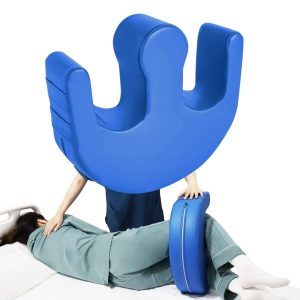Elderly Bed Roll Over U Pillow To Support Cleaning Up Patients