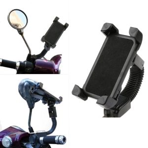 Practical Phone And Mini IPad Holder For Wheelchairs And Scooters