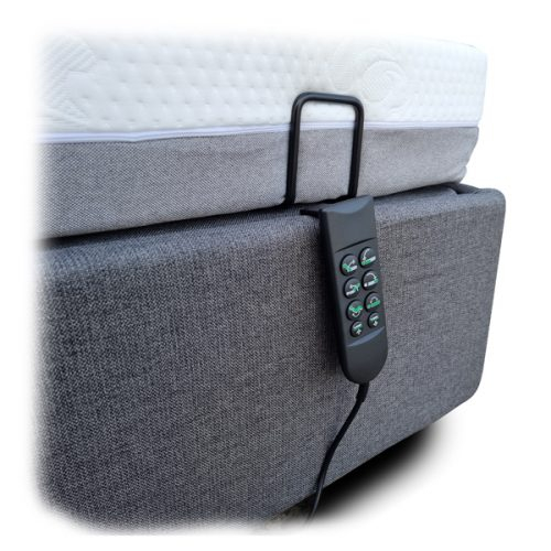 Electric Single Hi Lo Adjustable Bed With Remote Control And Memory Foam Mattress-HOMECARE-BED-9 Electric Single Hi Lo Adjustable Bed With Remote Control And Memory Foam Mattress-HOMECARE-BED