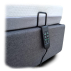Electric Single Hi Lo Adjustable Bed With Remote Control And Memory Foam Mattress-HOMECARE-BED