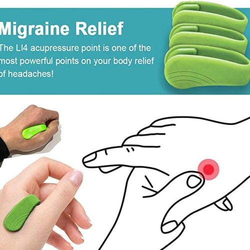Acupoint Clip For Headache Migraines, Pressure Pain Palm- Point Clip Tool-4 Acupoint Clip For Headache Migraines, Pressure Pain Palm- Point Clip Tool