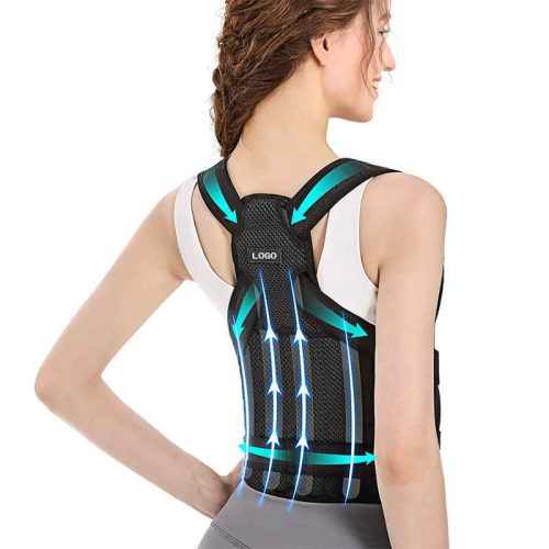 Back Brace And Posture Corrector For Women And Men Relieves Pain, Supports Upper & Lower Back, Breathable Material