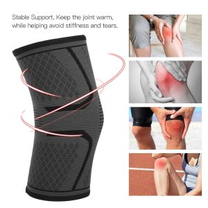 Knitted Nylon Knee Pad Support Men And Women Warm Knee Pad