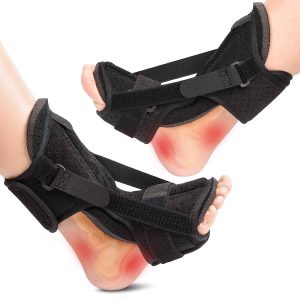 Upgraded Plantar Fasciitis Night Splint – Morning Foot Pain Relief