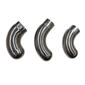 2 PIECES End Hand Stair Rail Stainless Steel Fitting Bracket