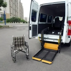 Wheelchair Access Platform Lift Split Hoist TWIN PILLAR HYDRAULIC