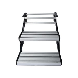 Vehicle Manual Folding Step High Quality Steel Step Robust Design 200kg Capacity