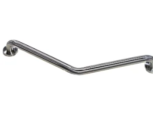 45 Degree Angled Grab Rail Stainless Steel Wall Mounted